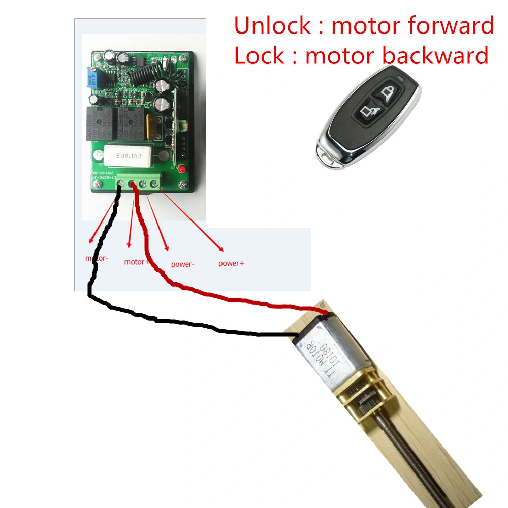 Aluguer de automóvel da Válvula do Motor de modificação do Controlador de rádio sem fio ainda receptor402PC-JY