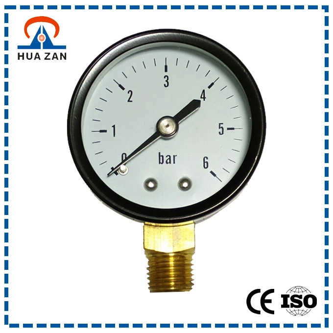 Stainless Steel Low Pressure Gauge High Demand Mbar Pressure Gauge