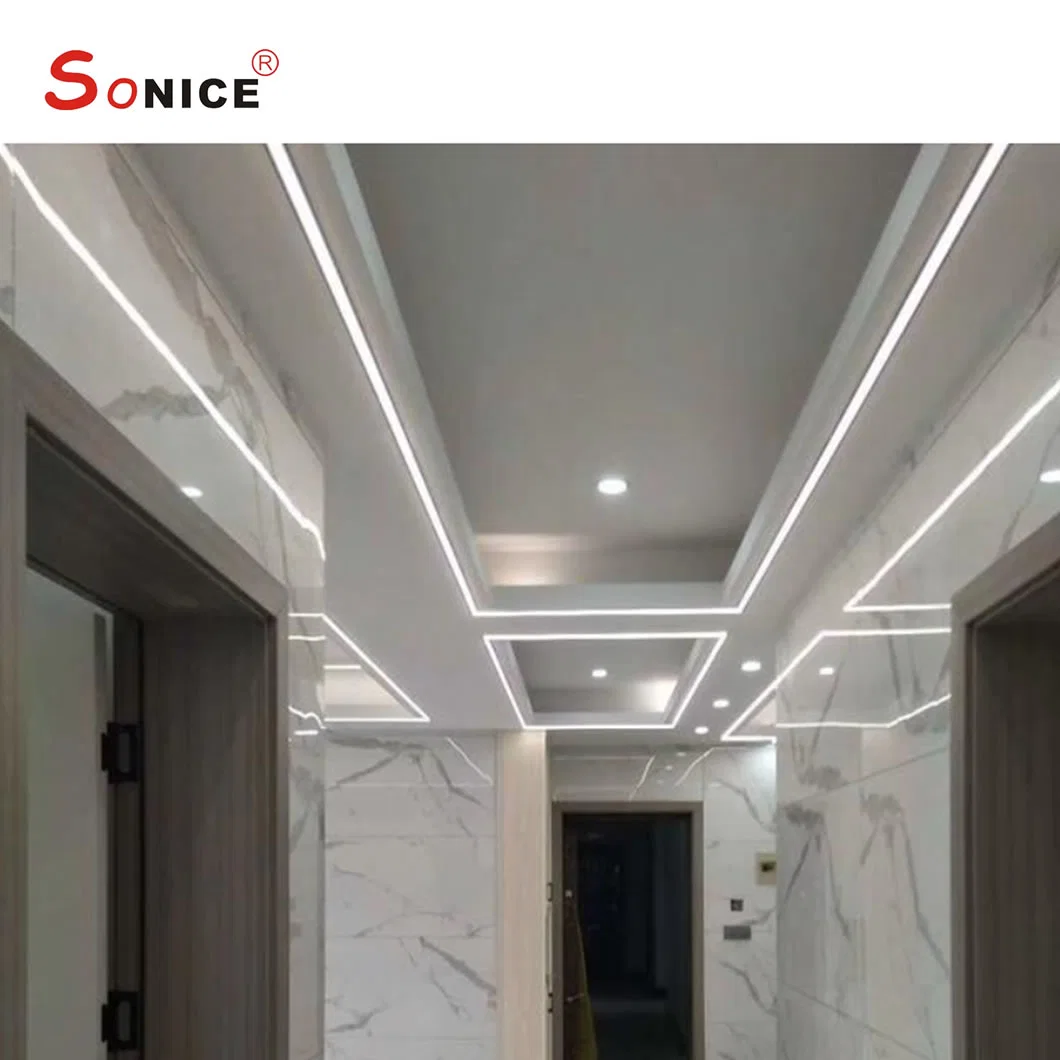 P2010W64 Black Drywall LED Channel for Wall and Ceiling