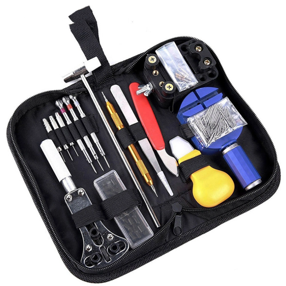 147 PCS Portable DIY Watch Repair Tool Kit of Tools Set Remove Band Opener Screwdriver Set