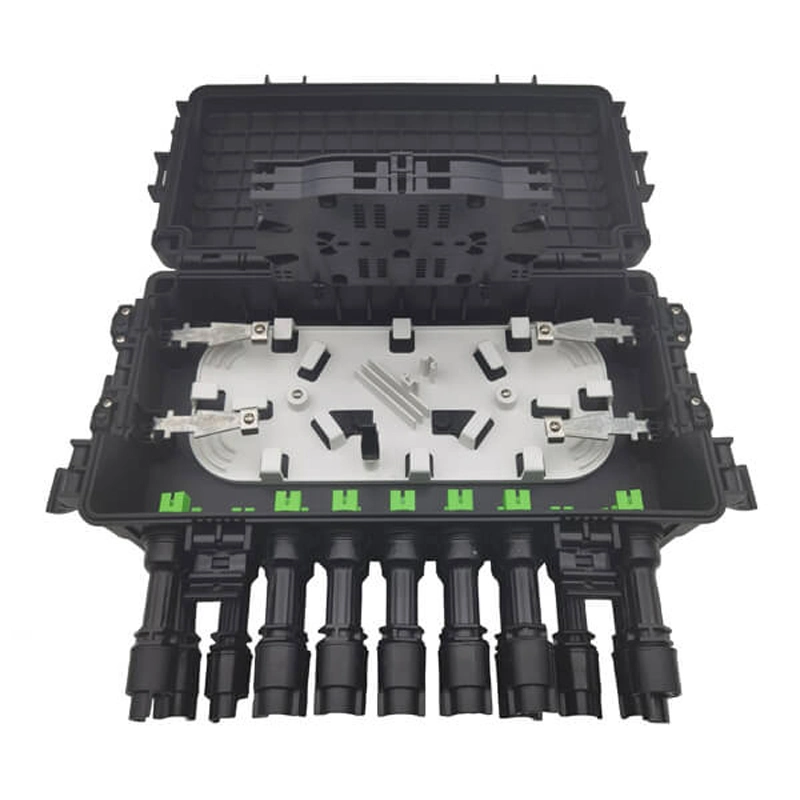 FTTH IP65 Fiber Optical Termination Junction Splicing Box 16 Port Fiber Optic CTO Terminal Box for Drop Cable