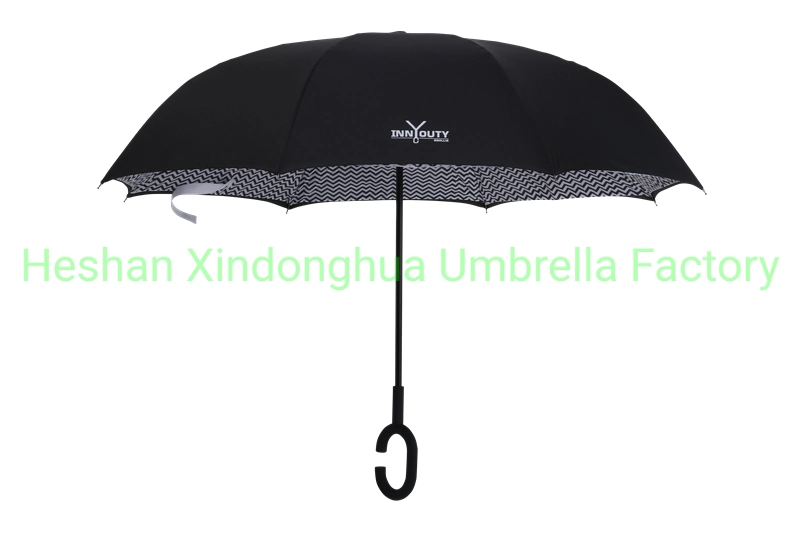 Wholesale/Supplier Colorful Stripe Inverted Reverse Umbrella for Promotional Gift (SU-0023I)