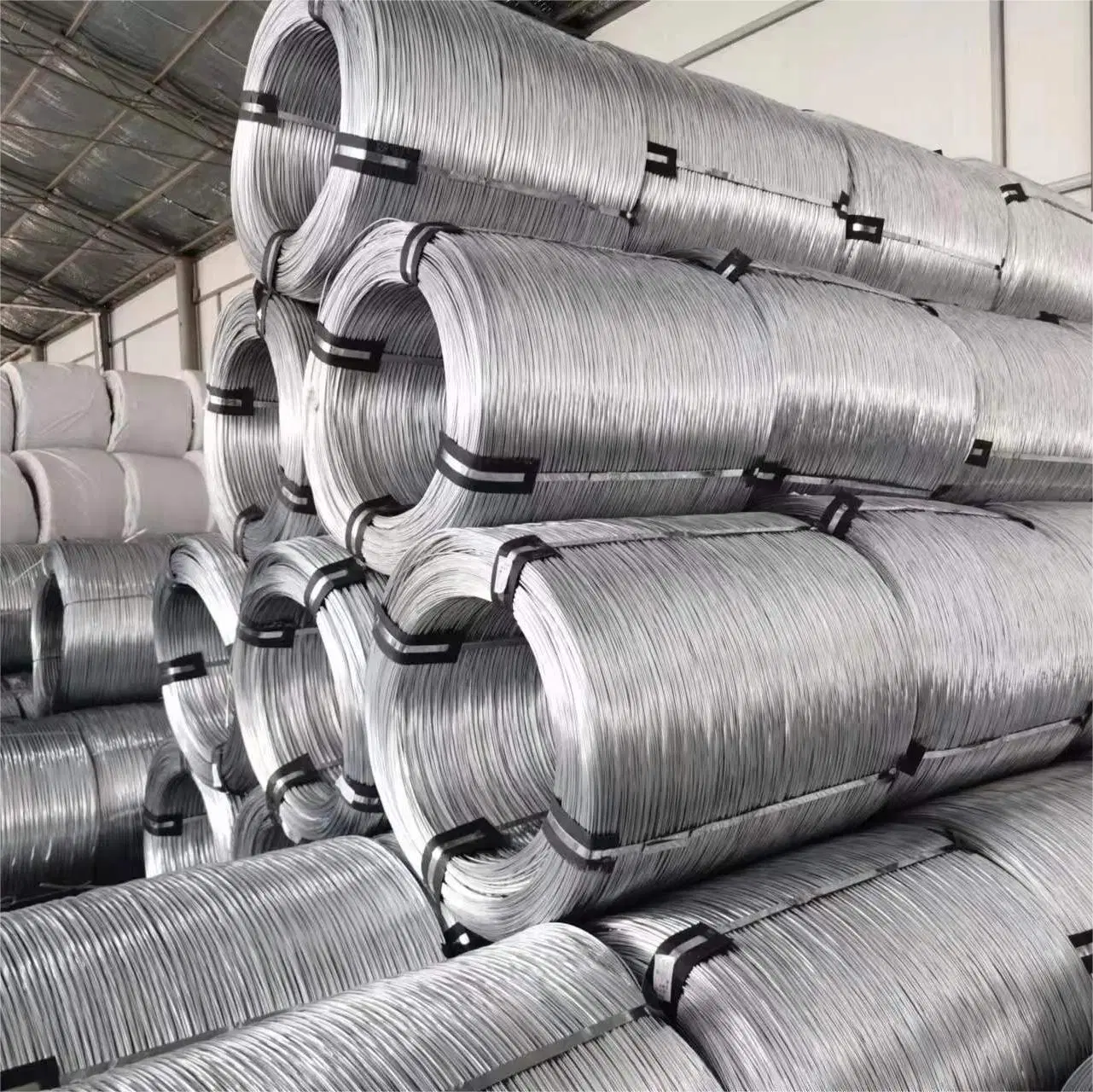 SAE 1045 2.2*2.7mm 2.4*3.0mm Hot Dipped Galvanized Oval Shaped Steel Wire