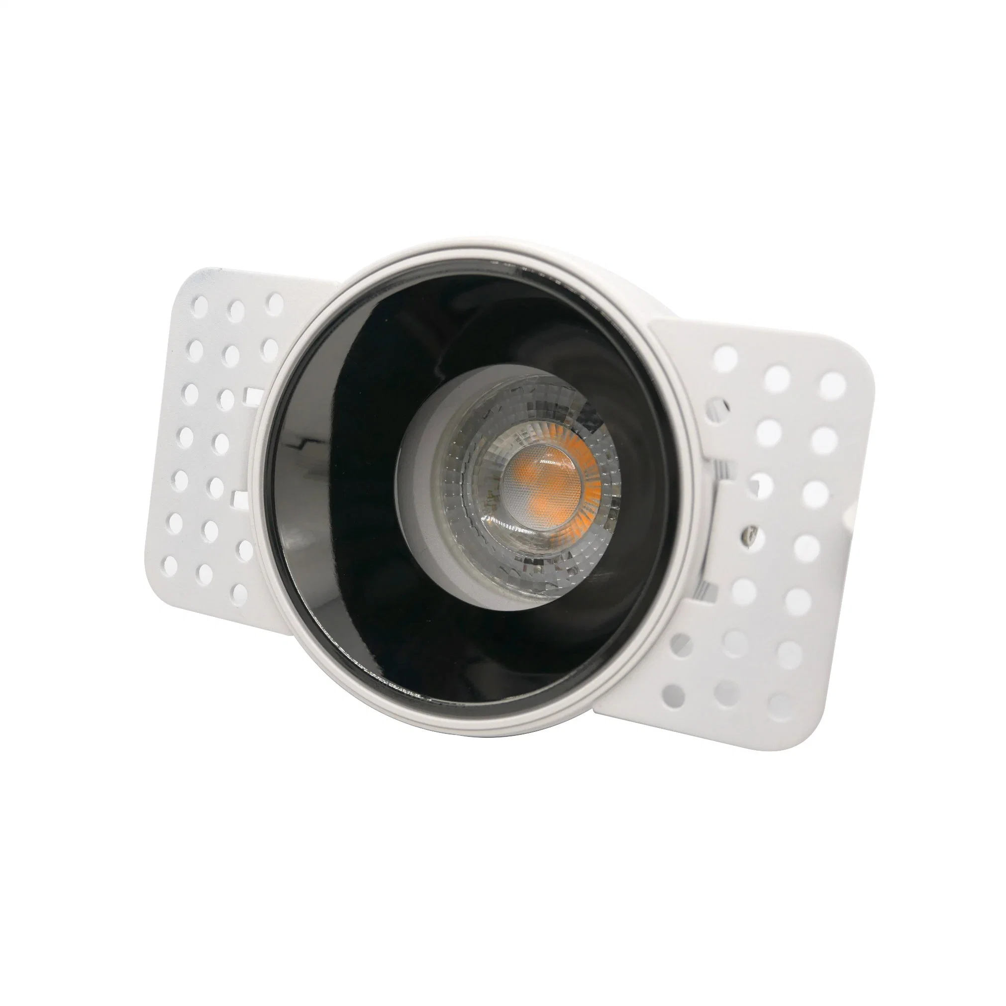 Aluminum MR16 GU10 LED Halogen Recessed Borderless Embedded Light Adjustable Spotlights