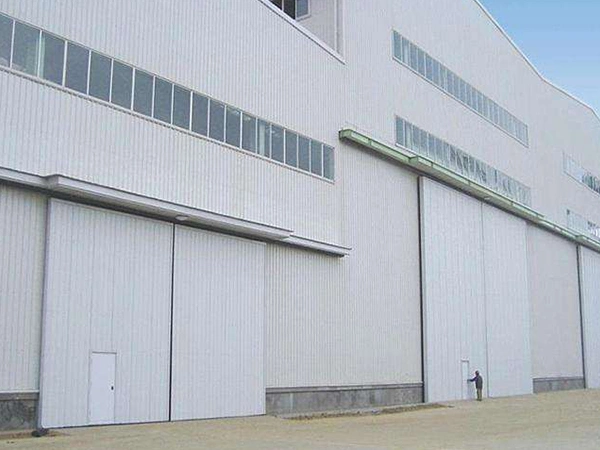 Auto Galvanized Steel Warehouse Industrial Sectional Automatic Safety Overhead Sliding Garage Lifting Exterior Doors