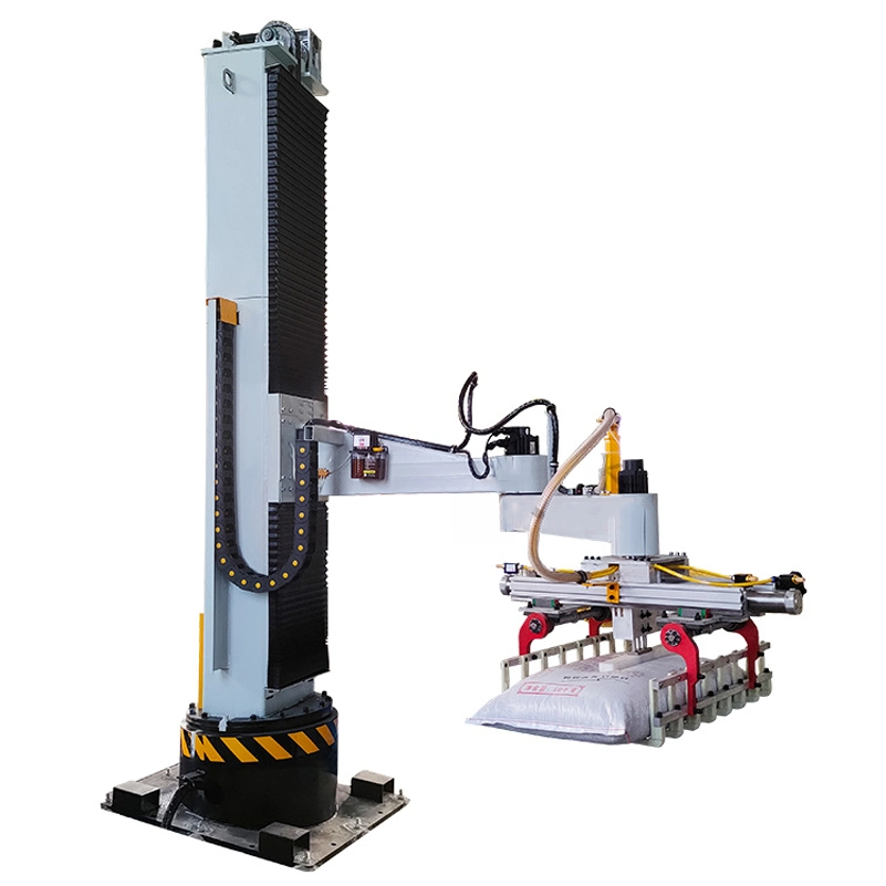 on Pallet Palletizer Packaging Machine with Robot Palletizer Stacking
