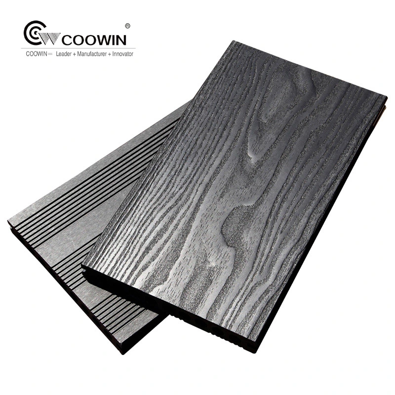 Eco Friendly Wood Plastic Composite Decking Floor Decoration Material