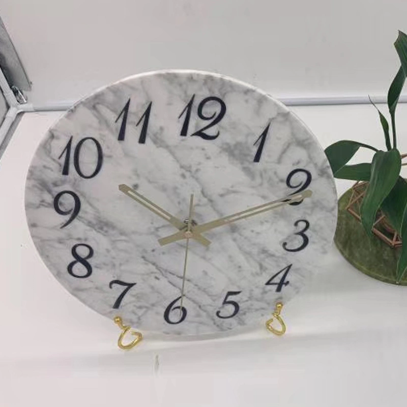 Marble Wall Clock Natural Marble Clock European Clock