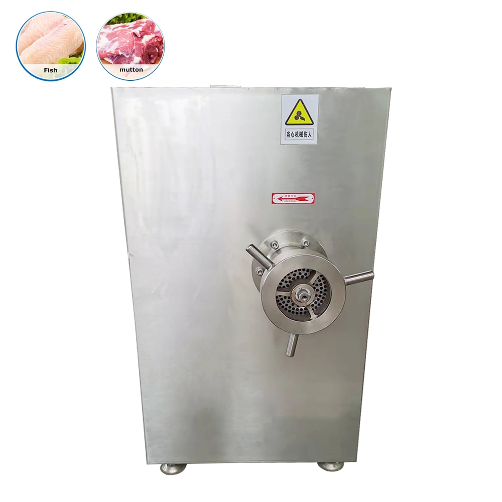 Electric Mincer and Grinder for Frozen Meat Automatic Frozen Meat Mincer Frozen Meat Grinding Machine Industrial Meat Mincer Commercial Frozen Meat Grinder