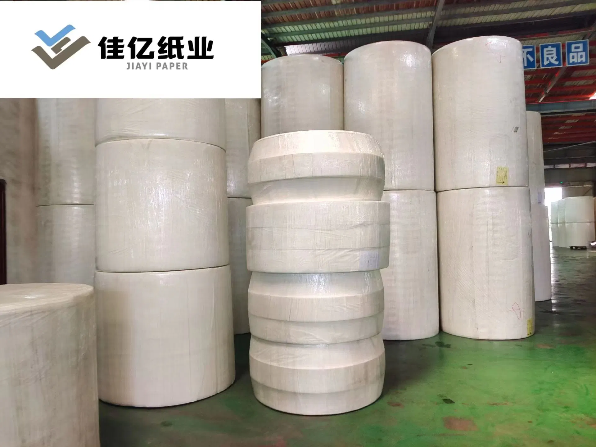 Factory Price Virgin Wood Pulp Jumbo Tissue Roll for Making Napkin Serviette Handkerchief Towel