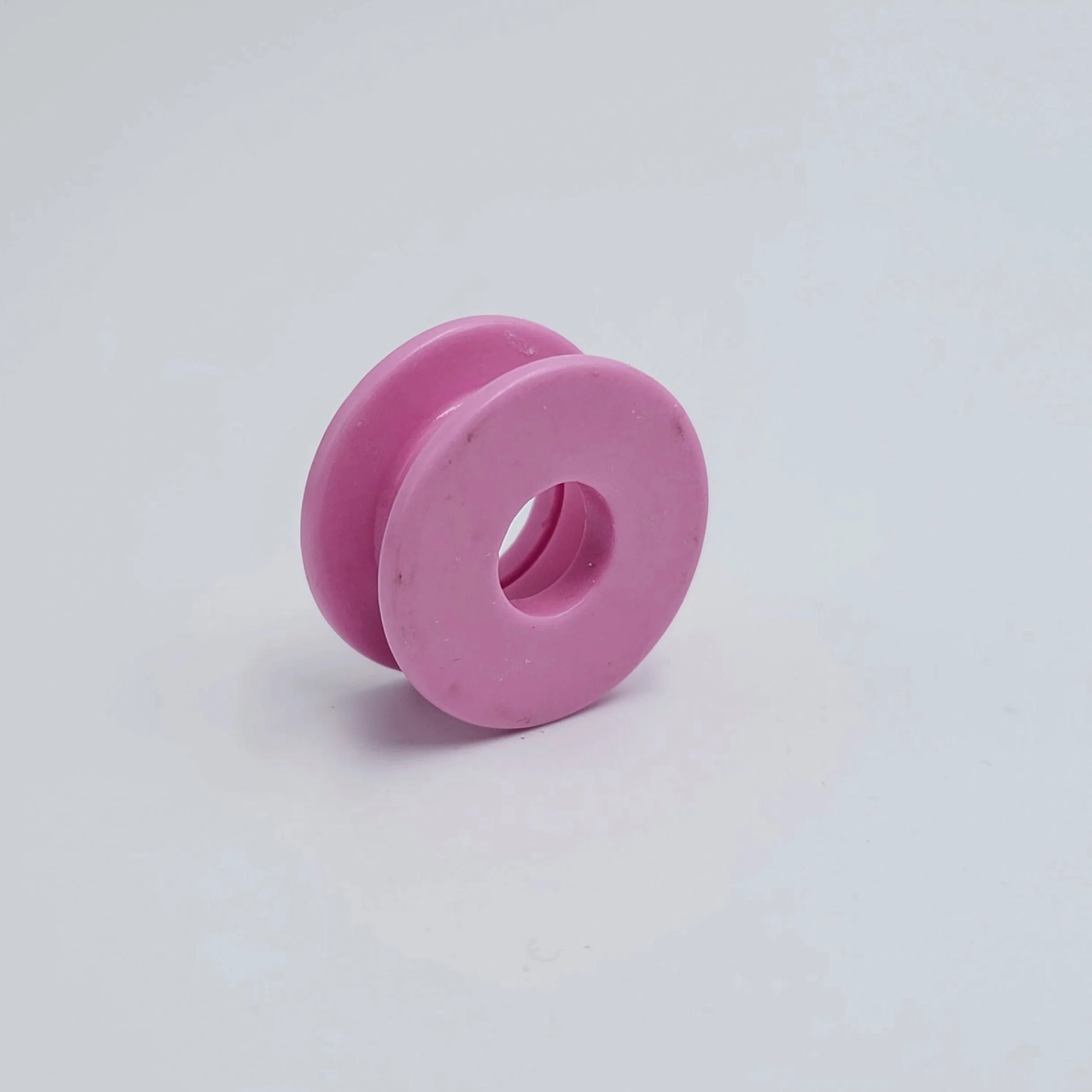 Hot Sale Textiles Ceramic Parts Ceramic Pink Yarn Guides for Textile Machines