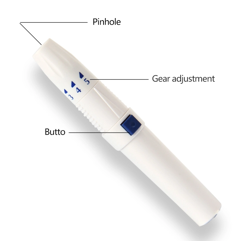 Medical Instrument Multi Function Digital Portable Blood Glucose Meter/Monitor with LCD Display