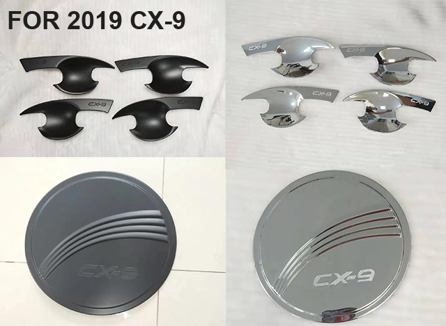 Puxador de porta Taça de gases com Tampa do Tanque Barato preço Kit corporal para 2019 CX-8 CX-9