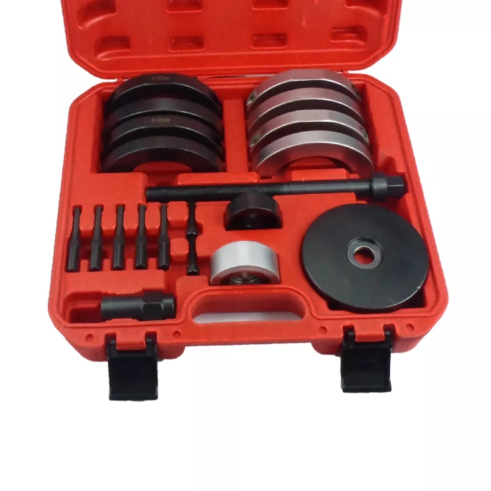 Herramientas de extracción de cojinetes de rueda de cubo delantero instalar el juego de herramientas automáticas
