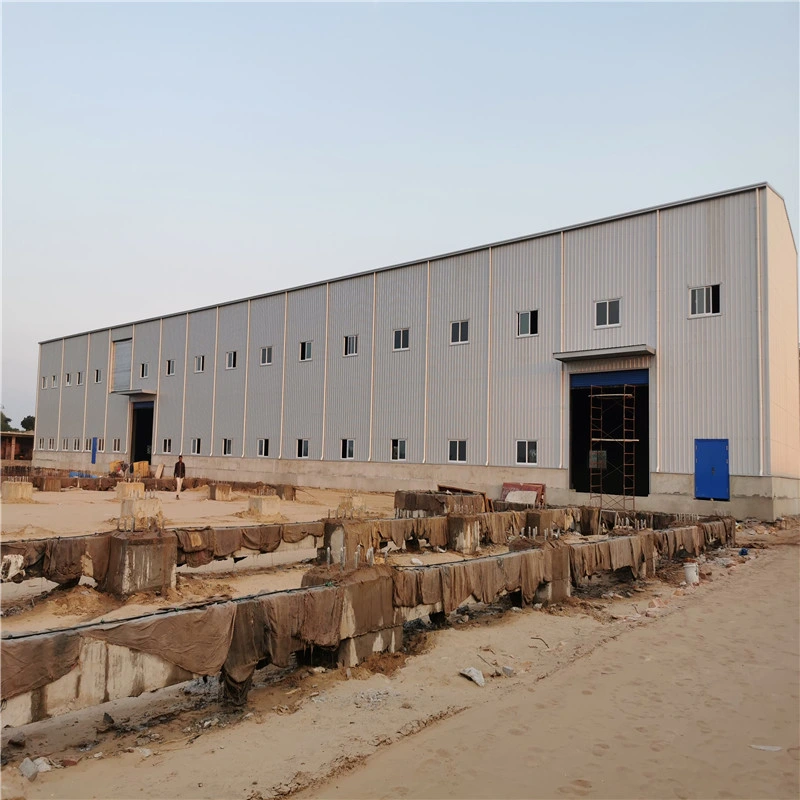 Modern Prefabricated/ Prefab Light Construction Steel Frame Structure Material Warehouse Metal Building