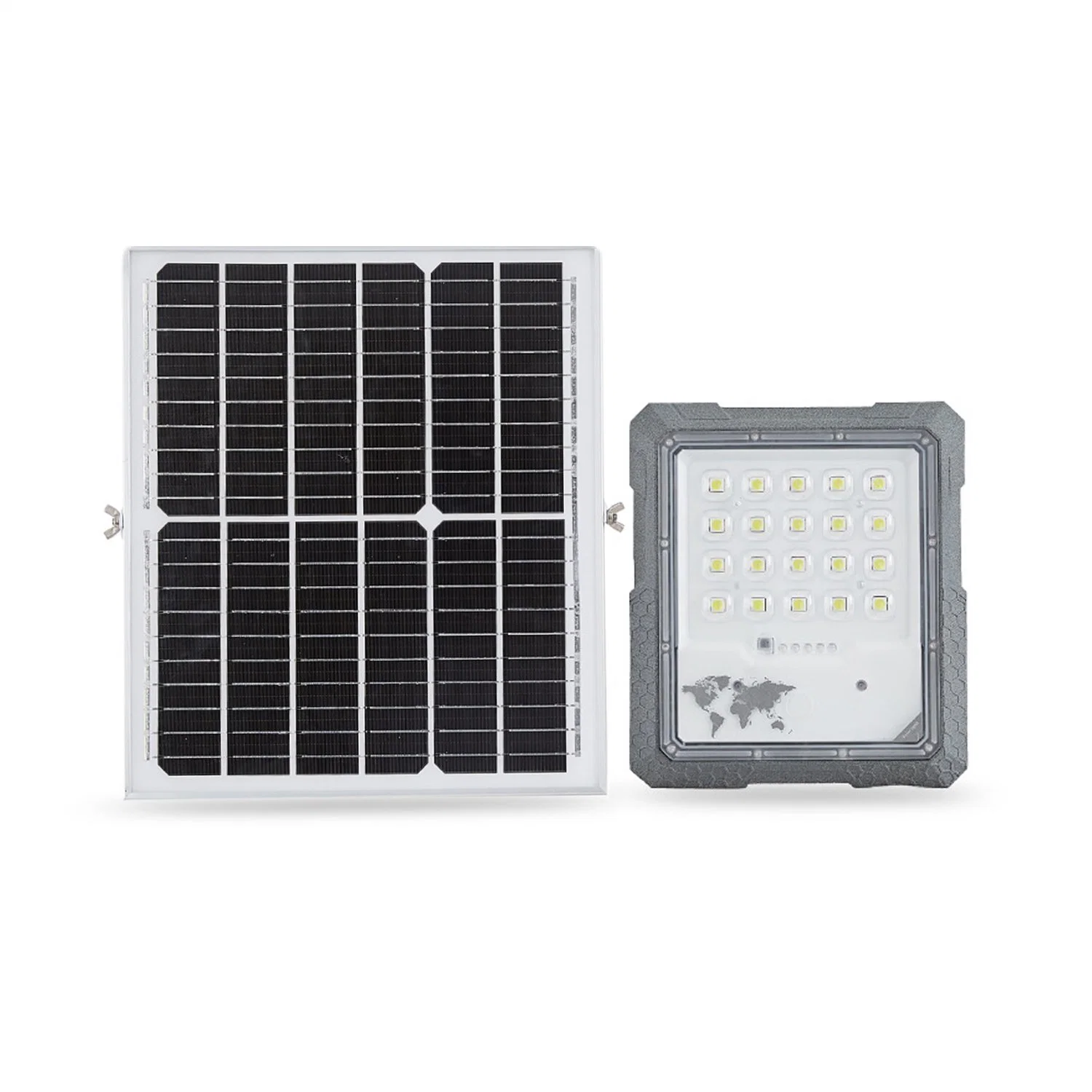 Optische Linse aus Aluminium 7070 LED Perlen 200W 300W 100W Solar Gartenleuchte Outdoor Street Garden Solar LED Flutlicht