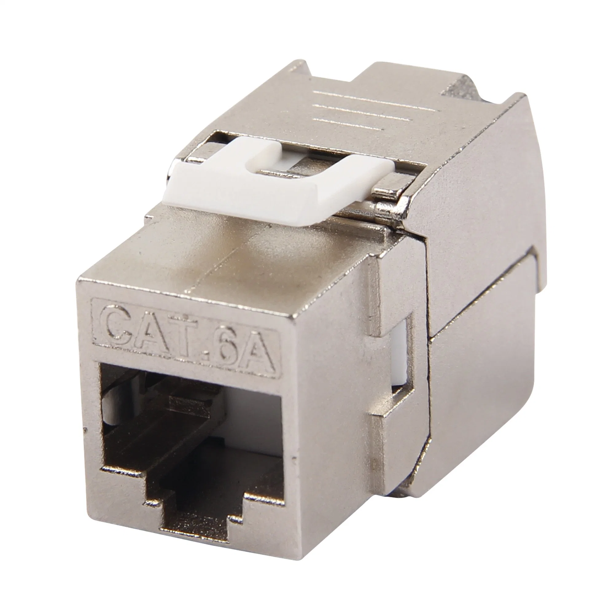 Cat6 RJ45 Keystone Jack FTP CAT6A protegido 10g FTP