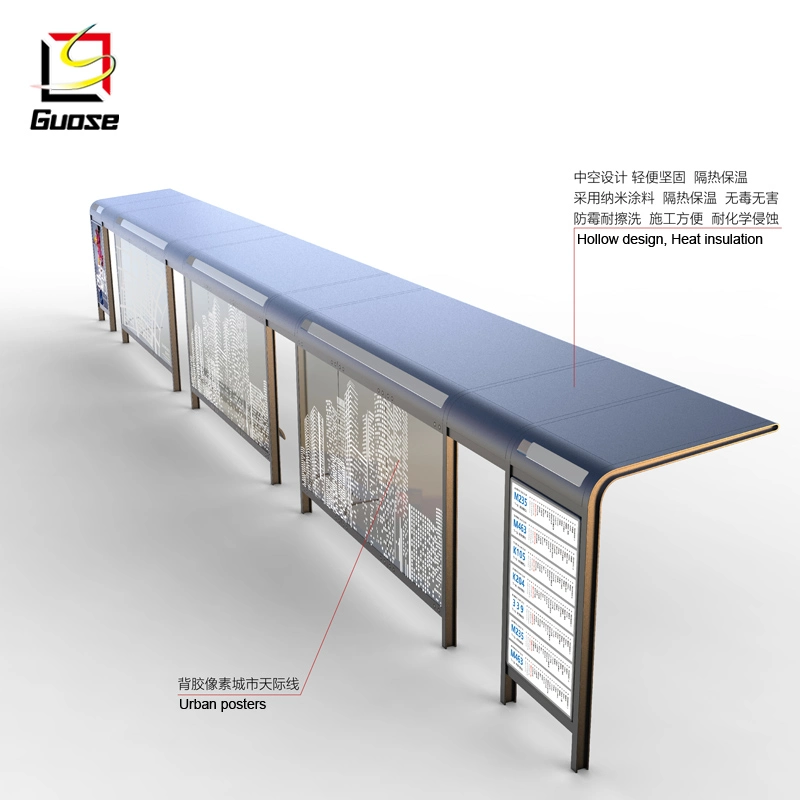 No Inflatable Bus Shelter Stop Design Export