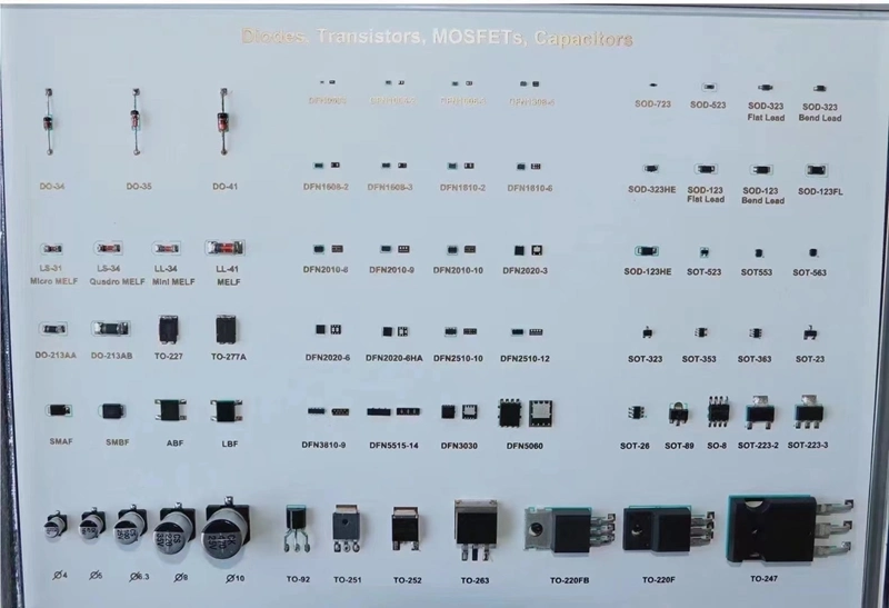 P.101~FR107 ¿-41 1.0Amp rápida recuperación de diodo rectificador de diodos semiconductores de silicio