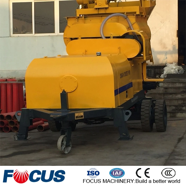 40m3/H Concrete Mixer with Feeder and Concrete Pump for Sale