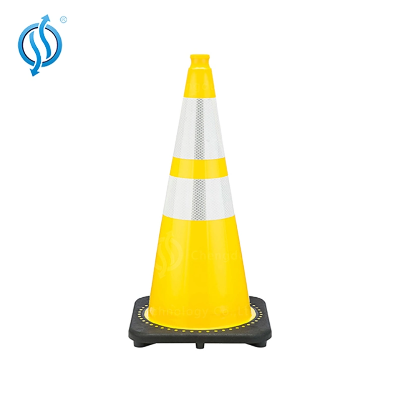 90cm Orange Traffic Cone Flexible PVC Road Safety Cones