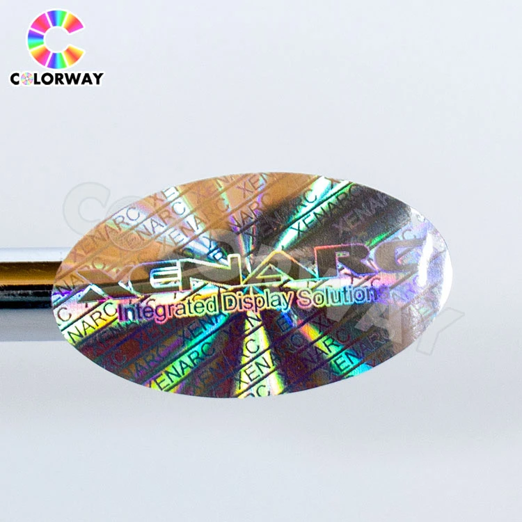 Lowest Price Gold Color Sheet Number Warranty Custom Hologram Sticker