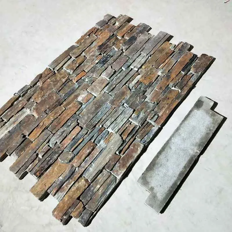 SMC-Cc160 China Hot Sale S1120 Rusty Slate Stacked Stone Veneer