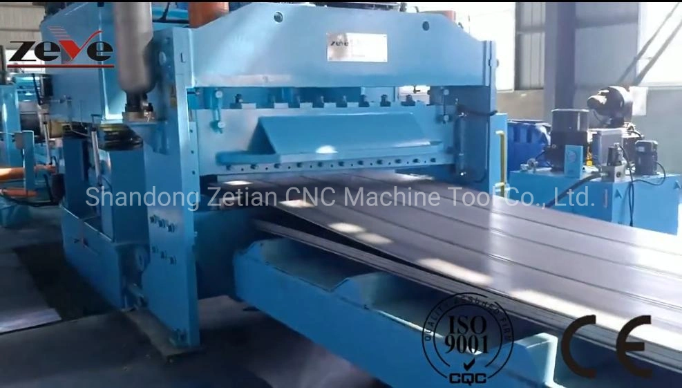 5mm to 12mm Thick Decoiler Machine, Metal Cross-Cutting Line, Coil Transverse Shear Line