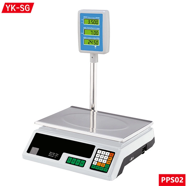 Digital Weighing Scales with Pole LED LCD 30kg 40kg