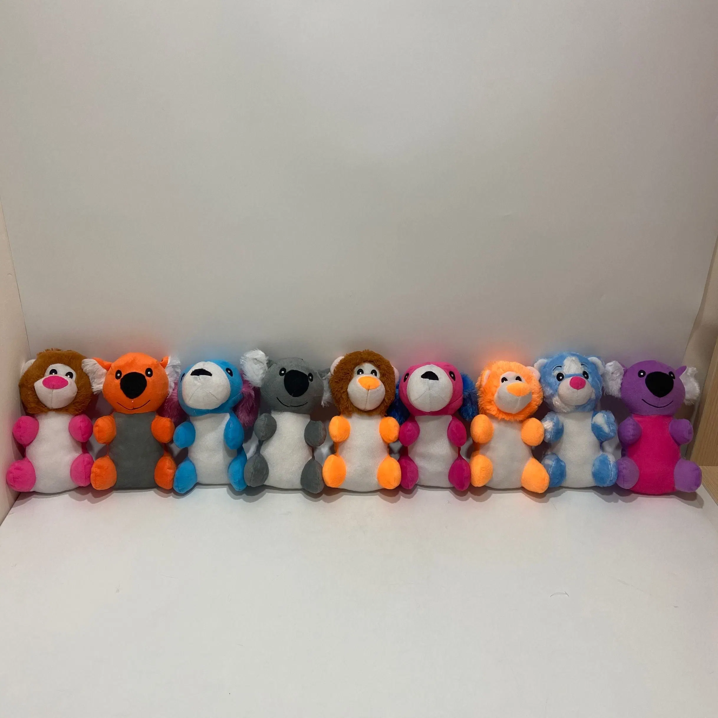 20 Cm Cheap Assorted Stuffed Animals Plush Toys for Claw Machine for Amusement Park