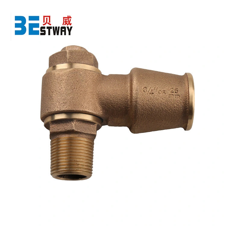 Water Industry Gunmetal Male Ferrule Valve for Pipe