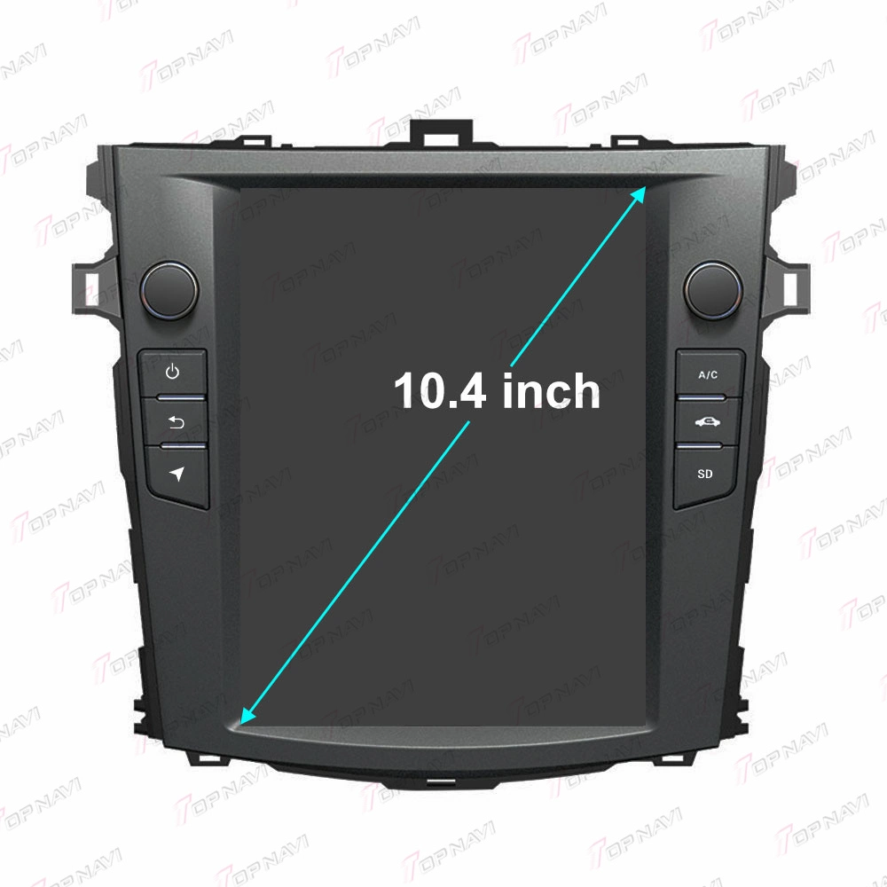 Auto Multimedia Player GPS Navigation Android für Toyota Corolla 2008 2009 2010 2011 2012