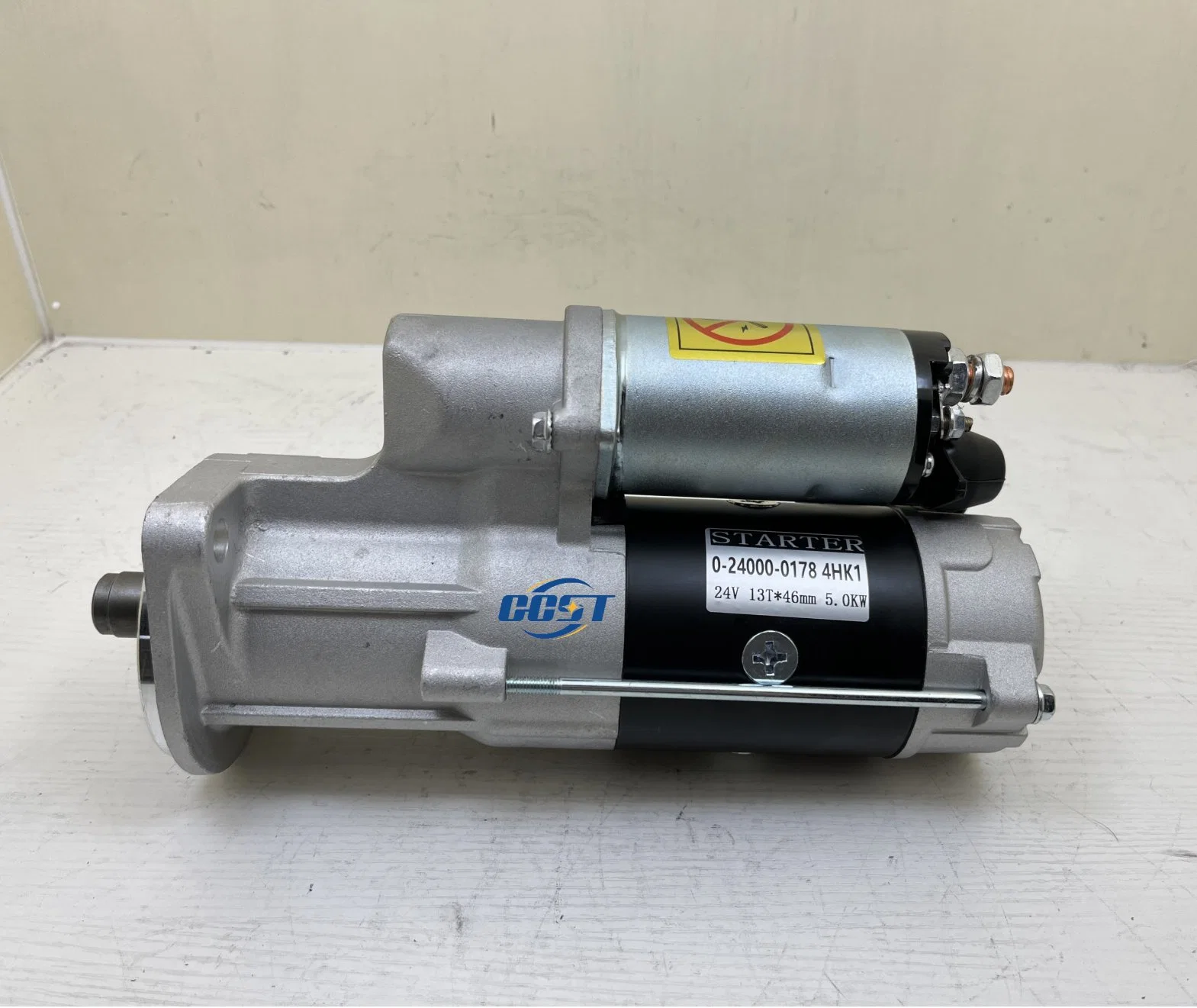 Auto 24V 13t 4.5kw partes de diesel para excavadoras Hitachi motores 4HK1 0-24000-0178 Motor de arranque