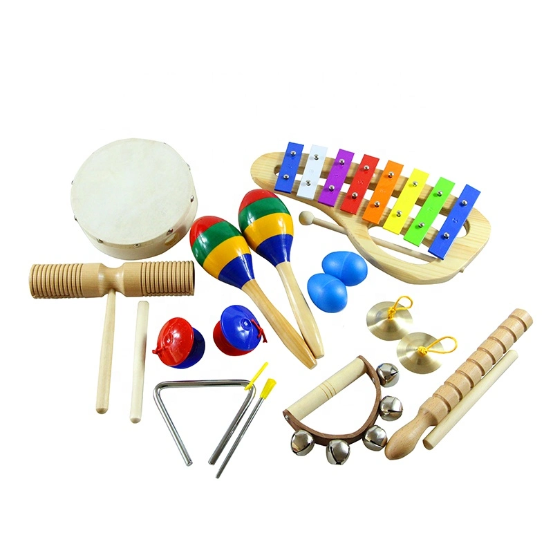 Wholesale Kids Wooden Music Toys Wooden Instrument Toy Set