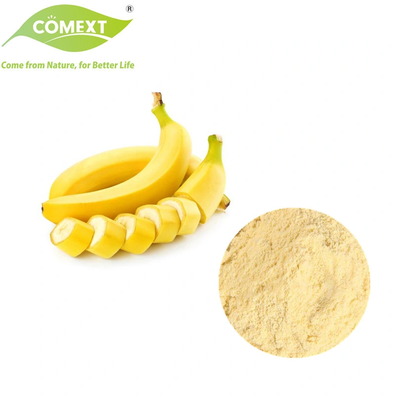 Comext Wholesale muestra gratuita Superfood de mejor calidad 100% congelación natural Polvo de fruta de plátano seco