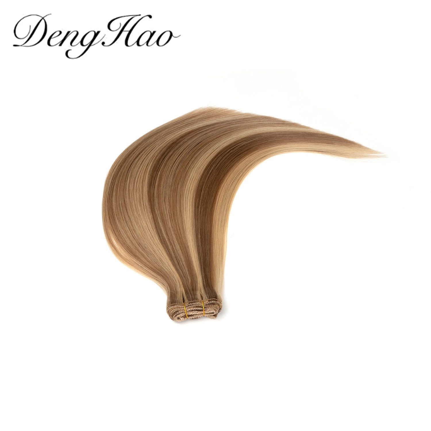 Wholesale/Supplier Double Drawn Italian Keratin Human Hair Weft