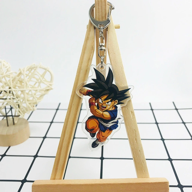 Anime Dragon Ball pendentif en acrylique de périphérique des trousseaux de Dragon Ball trousseau