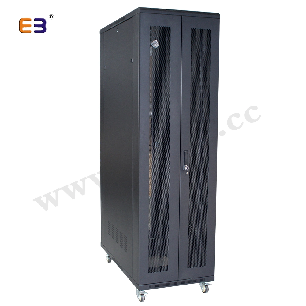 19" 42u Dia-Assemble Metal Perforated Door Floor Server Rack Cabinet