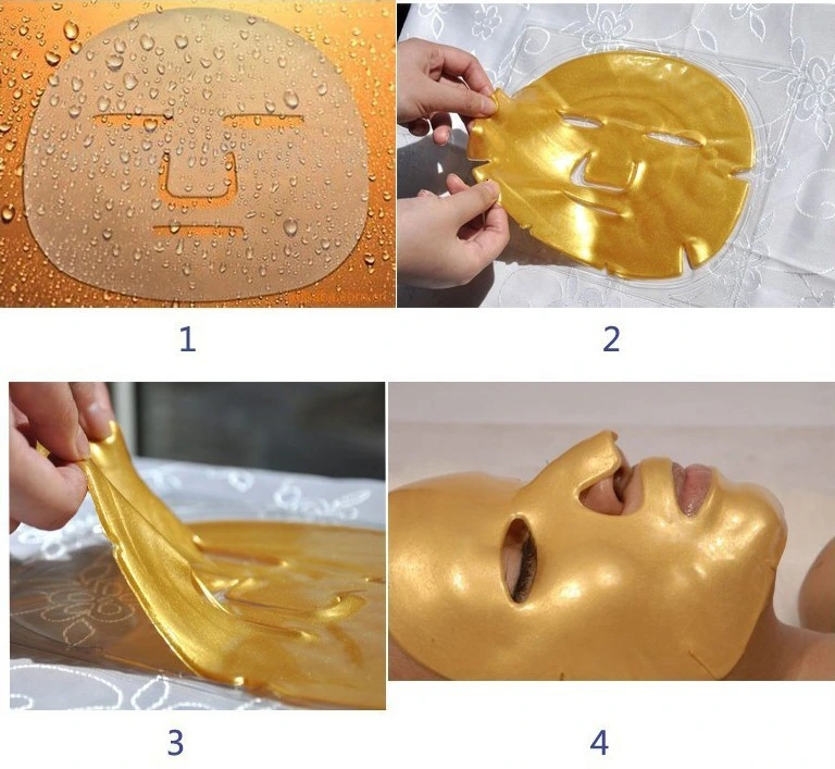 2022 New Product Moisturizing Whitening Golden Collagen Crystal Facial Mask