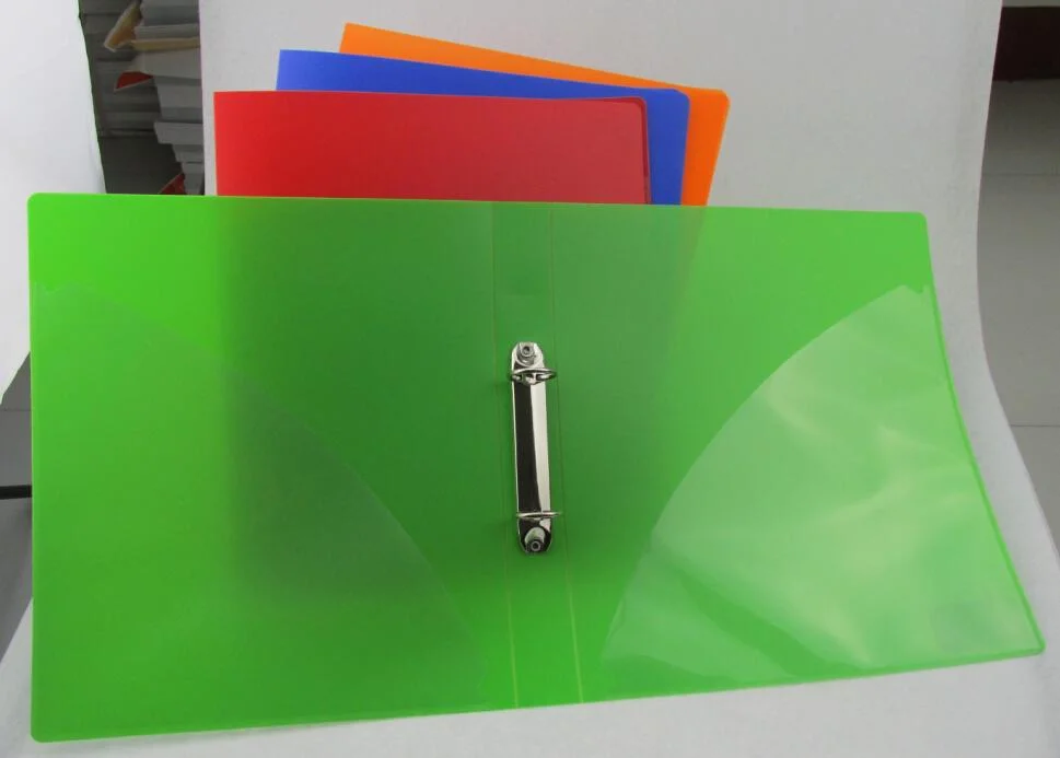 Customized 2 Ring Plastic File Folder