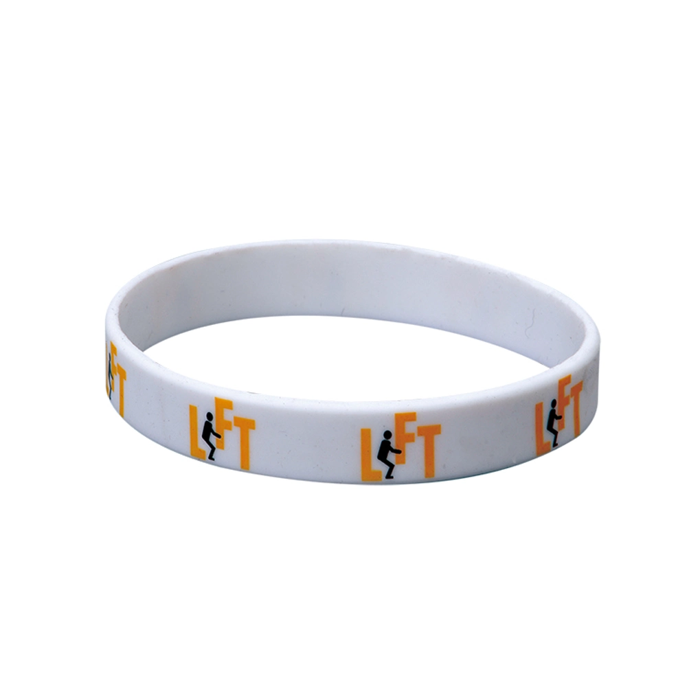 Custom Debossed Embossed Printed Silicone Wristbands China