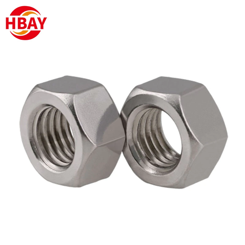 Customize Stainless Steel 304 Hexagonal Nut