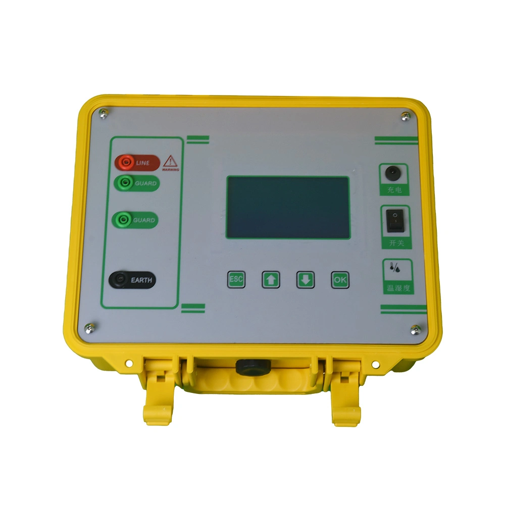 High Voltage Digital Megohmmeter Insulation Resistance Tester 1kv 2.5kv 5kv 10kv