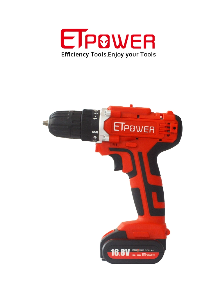 Etpower Power Tools 16.8V Cordless Drill Electric Screwdriver Mini Wireless Power Driver