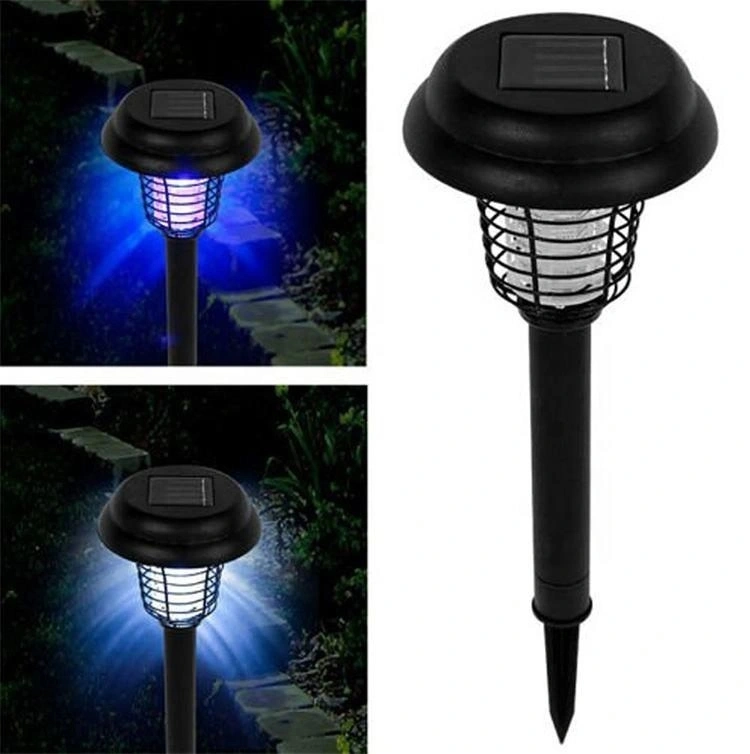 Outdoor Mosquito Killer Solar Stake Light 2 LED Garden Solar Ground Floor Light