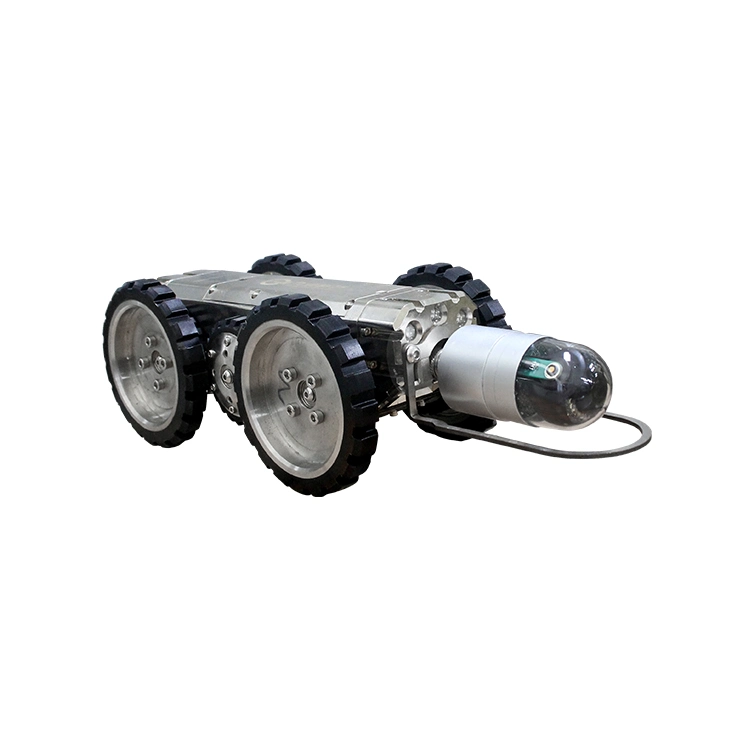 360 Grad drehen CCTV-Industrierohr Kanalrohr Video Inspektion Crawler Rov Robot Camera