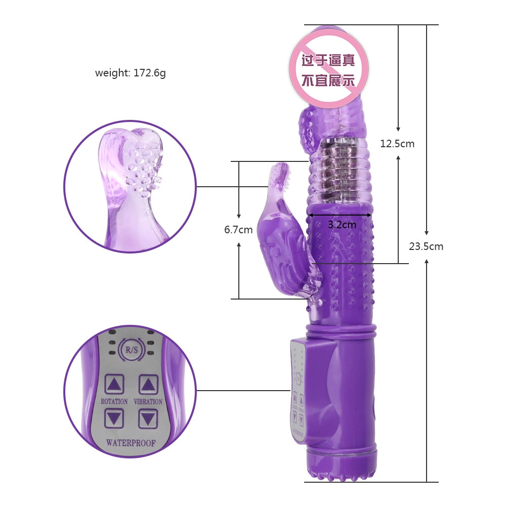 Rabbit Rotation Vibration Dildo Vibrator