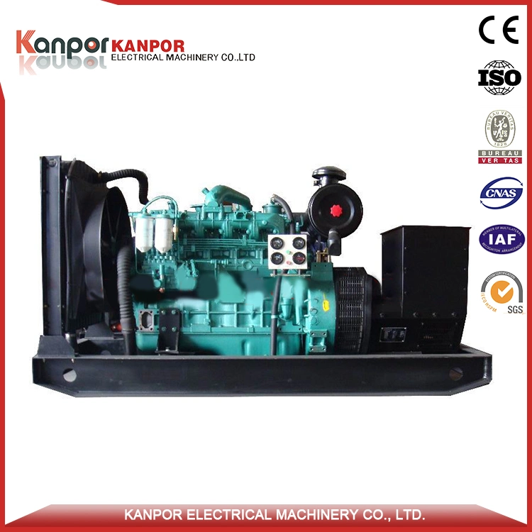 Best Price 50kVA Water Cooled Open Type Diesel Generator Brand Engine