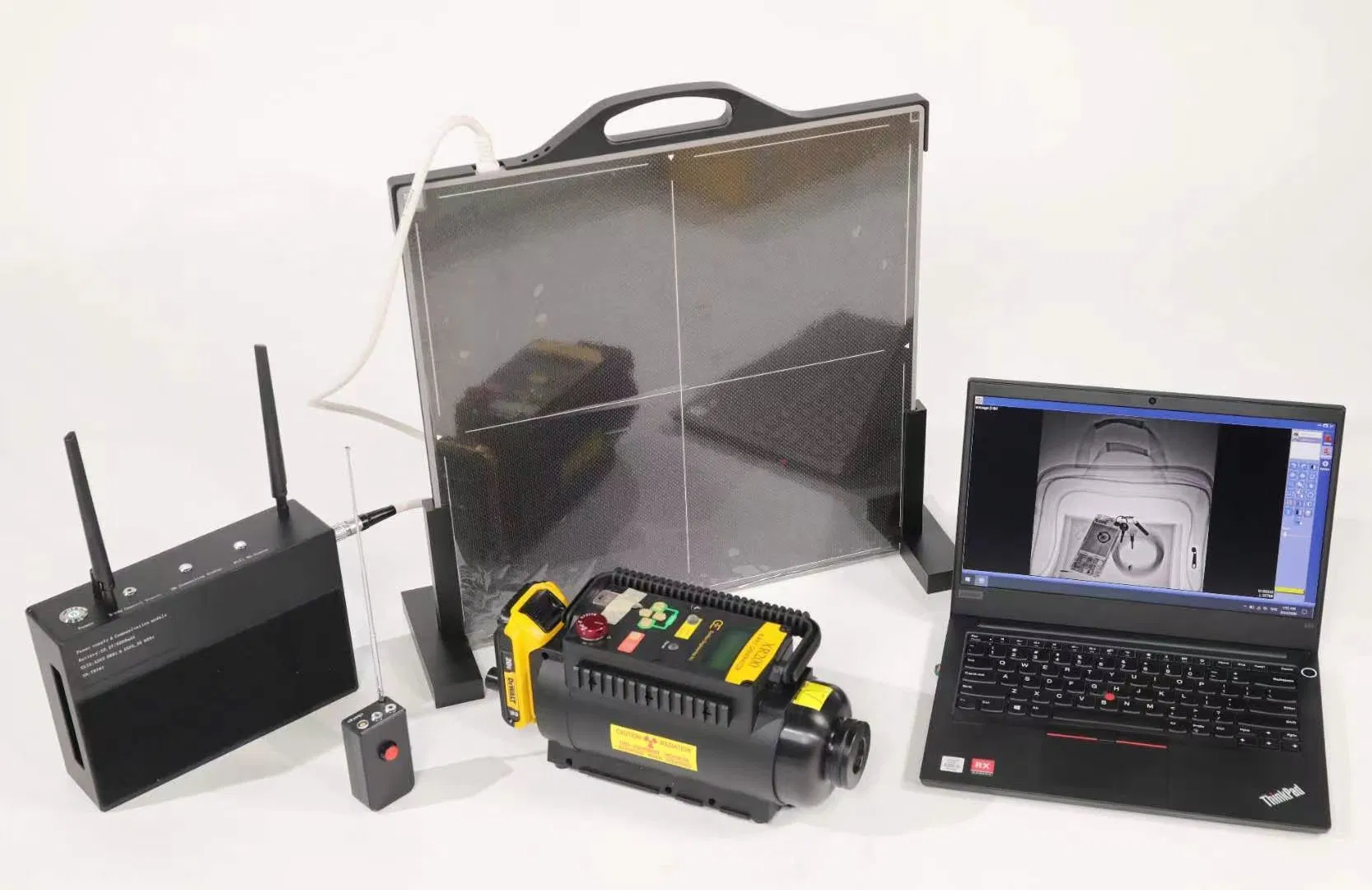 Portable X-ray Baggages Scanner for Inspecting Suspicious Luggages