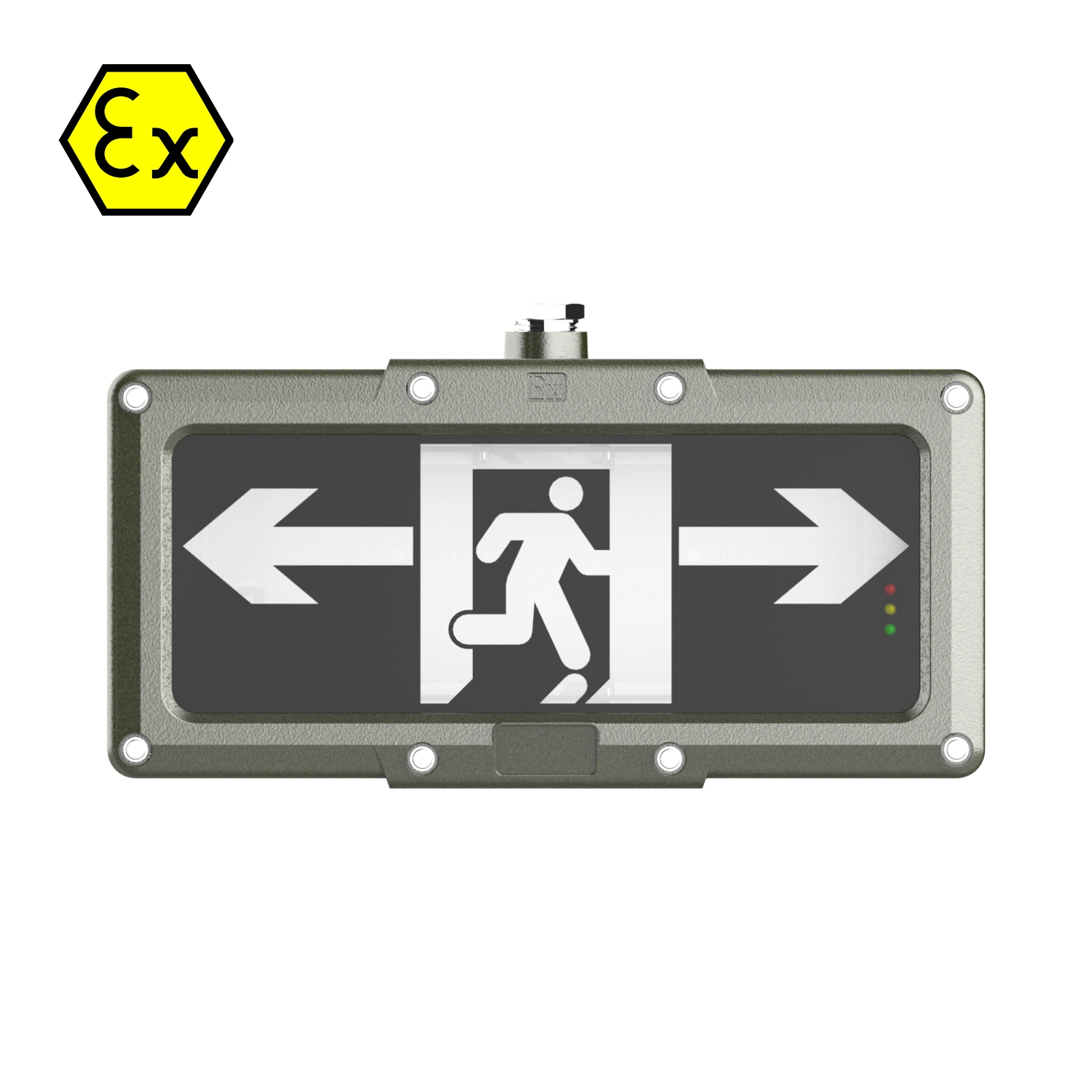 Atex Automatic Rechargeable Battery Backup Explosion Proof LED Exit Sign Lights